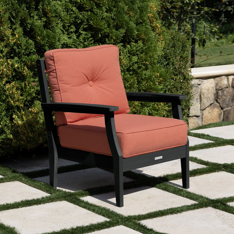 Lehigh Deep Seating Chair, Canvas Persimmon 