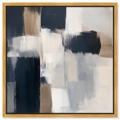 Blue Undertone II Canvas by Art Remedy