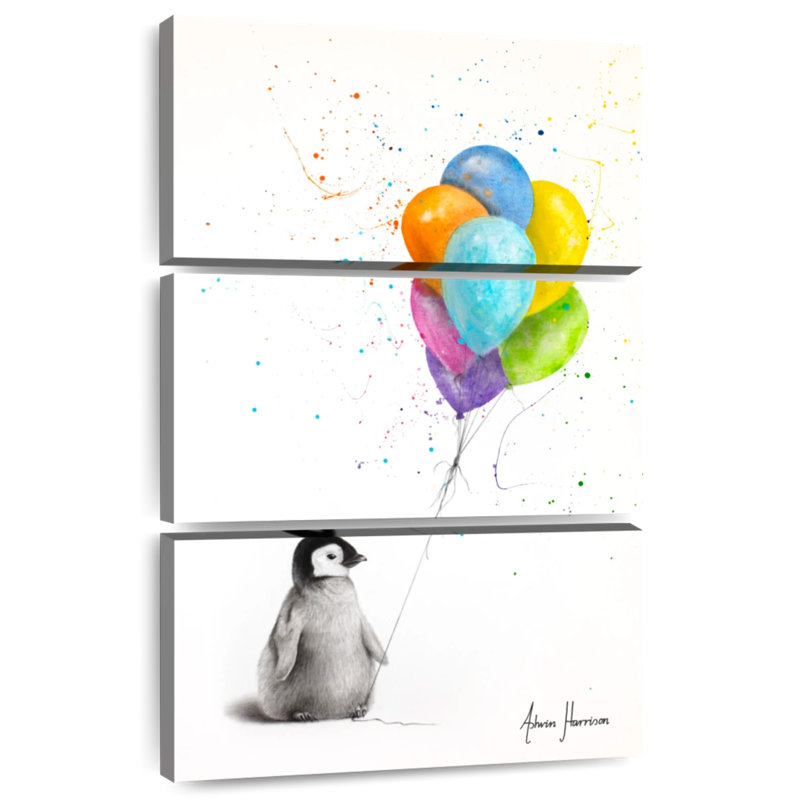 Brampt Positive Penguin, 32" H x 20" W