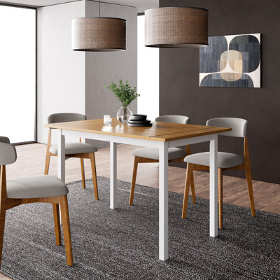 Reagan Pine Solid Wood Dining Table