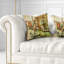 Coussin vintage imprimé Venise-30062344-30062340