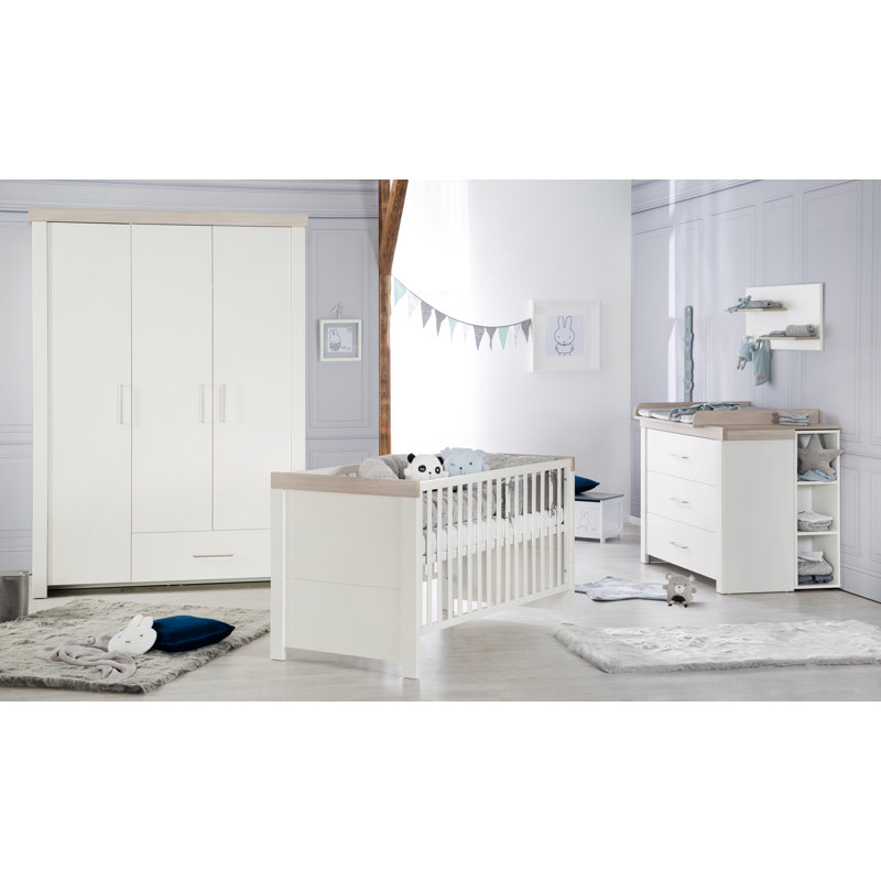 Lucy Convertible 3 -Piece Nursery Furniture Set