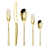Mirror PVD Gold selected