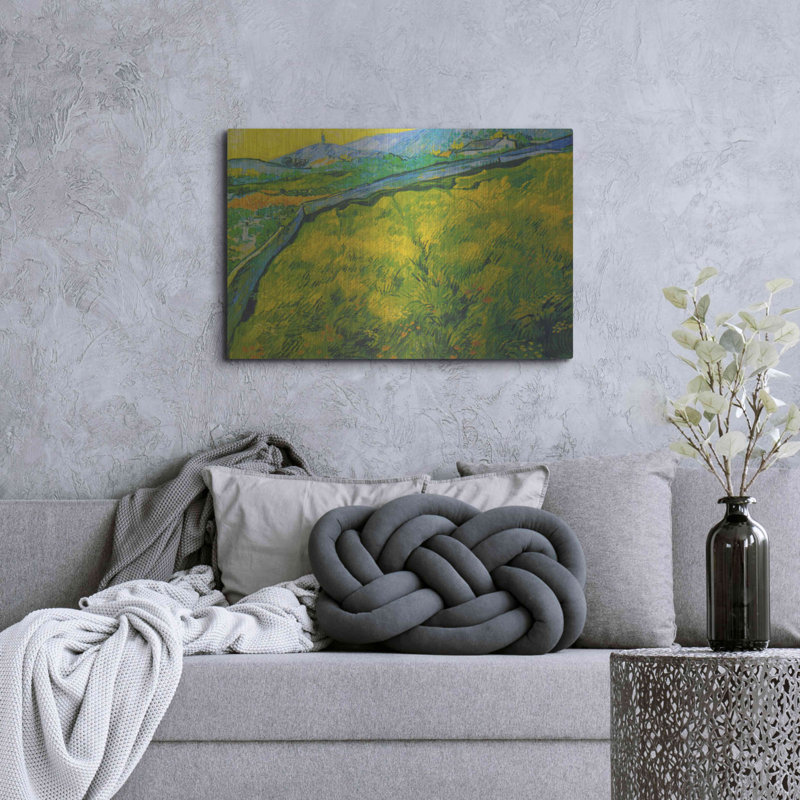 «Seed Field At Sunrise» par MASTERS, H 24 po x l 36 po
