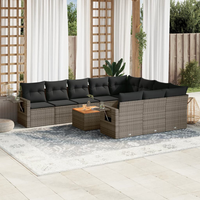 Ensemble de canapé de jardin Vidaxl