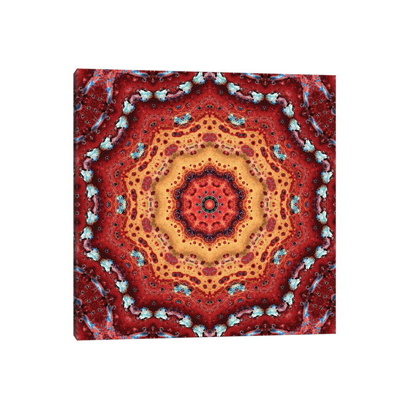 Nansei Mandala II by LuAnn Ostergaard - Print on Canvas, Wrapped Canvas, 45.72 cm H x 45.72 cm W x 1.91 cm D