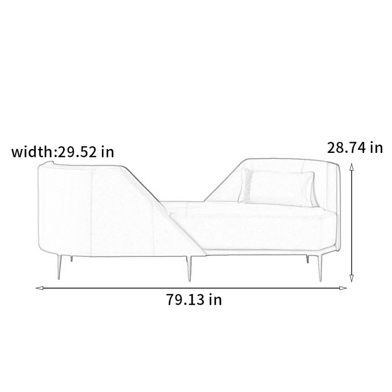 Élégante chaise en similicuir, Cyan, Argent argent