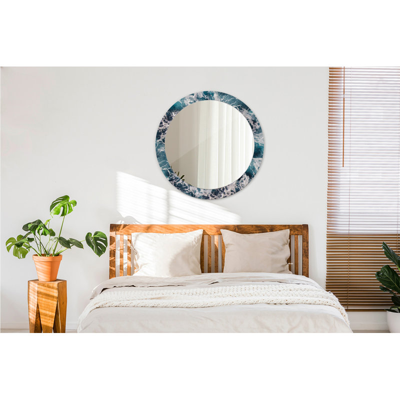 Huldar Glass Flat Wall Mirror