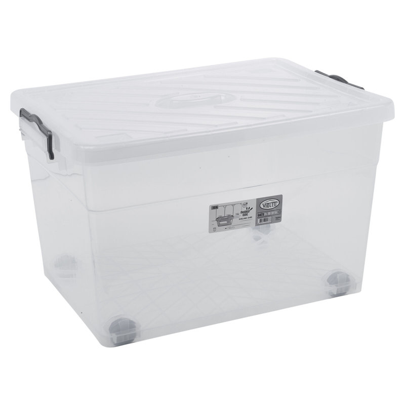 Rebrilliant Plastic Stackable Drawer