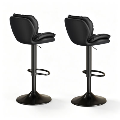 Chaise d'appoint blanche à dossier solide (ensemble de 8)