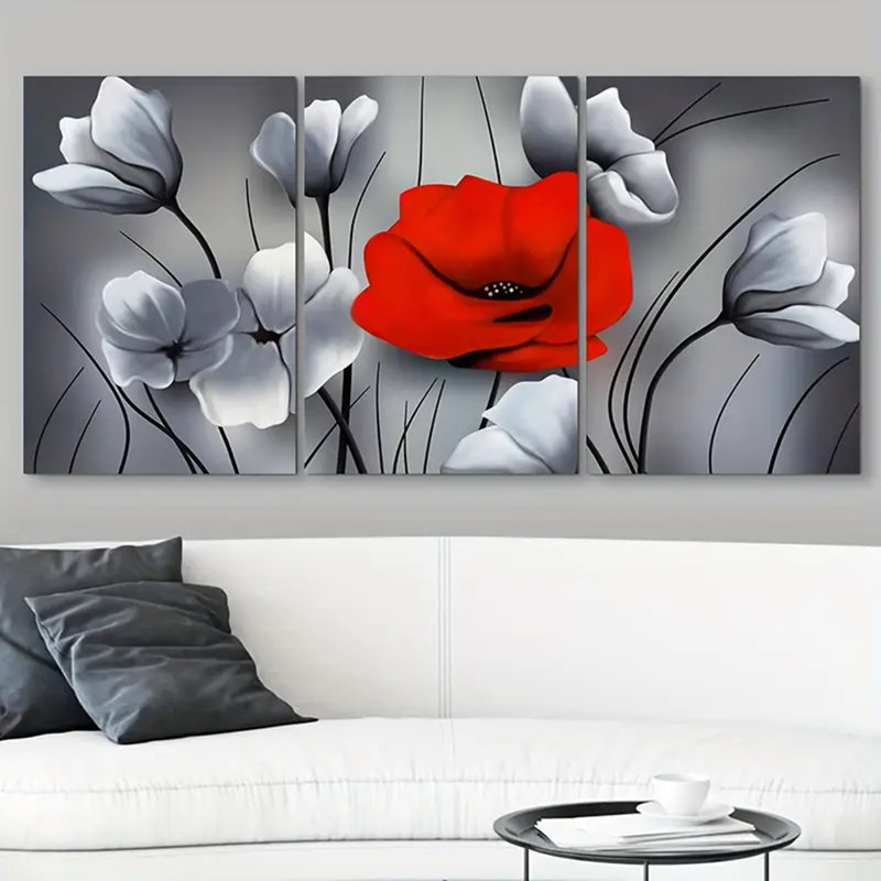 3 Piece Wrapped Canvas Painting