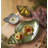 Red Pomegranate Glass Condiment Server-20620873