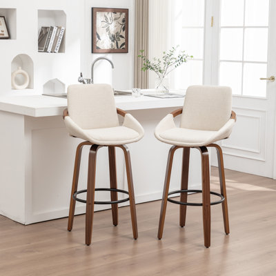 Carruth Swivel Upholstered Counter&Bar Stool