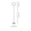 Lucciola Floor Lamp P White Matt Satin Nickel E26 Ul-1571992167
