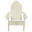 Chaise Adirondack en plastique avec repose-pieds Hinz-119034087