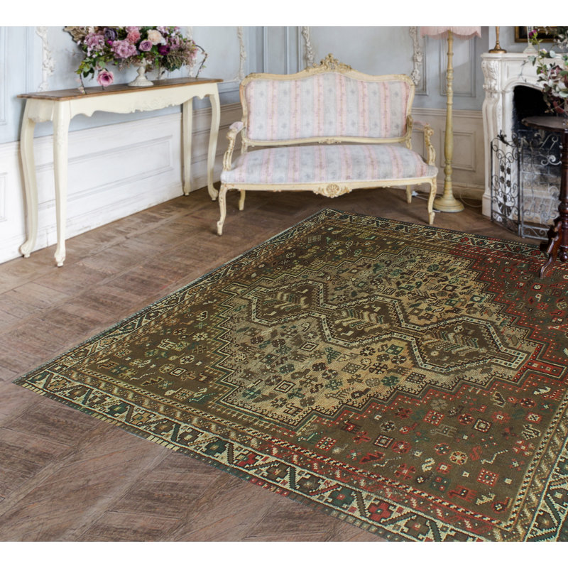 Tapis brun Fine Fine Kazoua