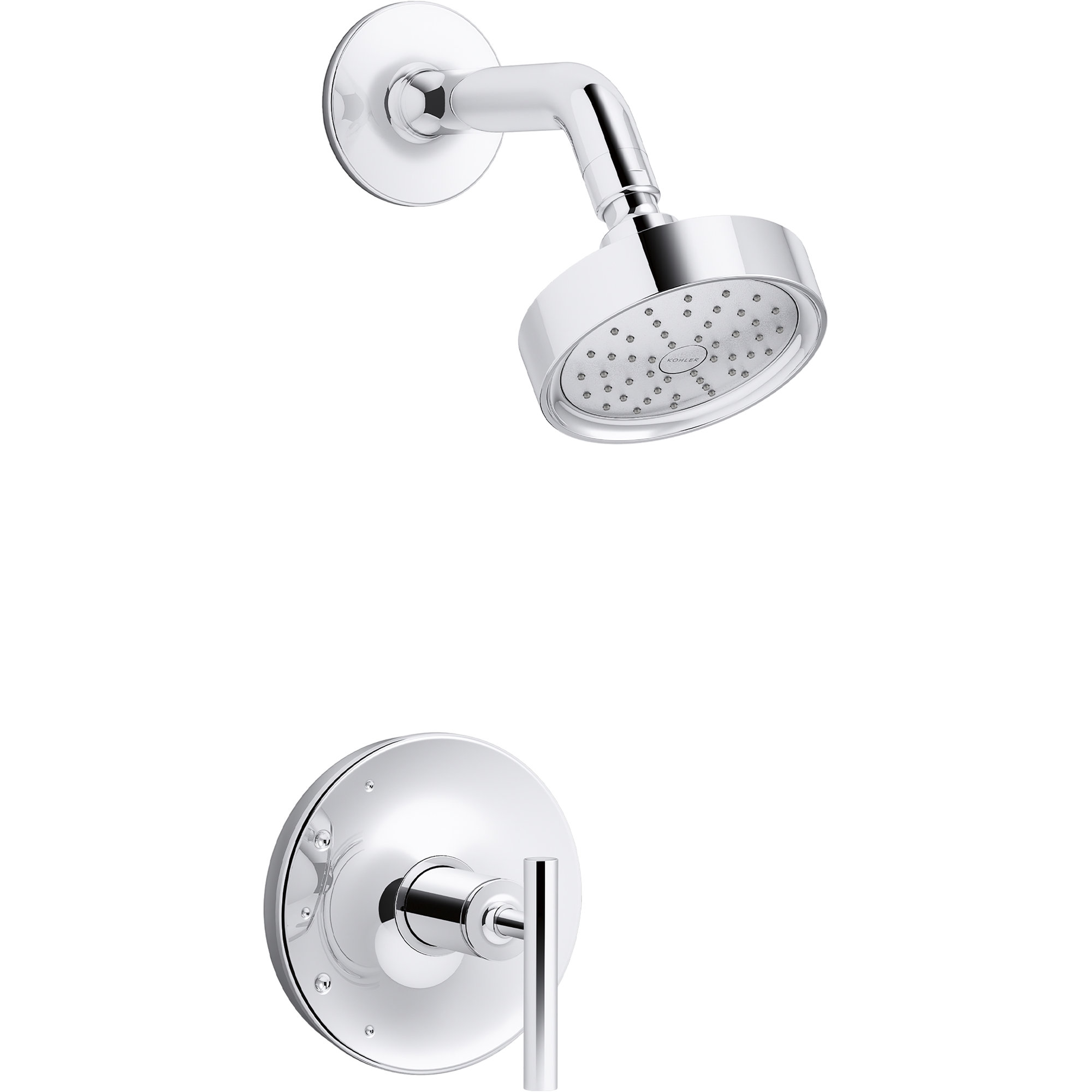 Purist Shower Trim, Lever Handle, Polished Chrome