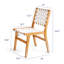 Chaise en similicuir Anirvin-106862856