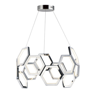 Thurber Geometric Chandelier