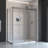 Molly 48" W X 36" D X 76" H Frameless Shower Door Rectangular Shower Kit With Rain Drop Glass Finish-121487433-121487435