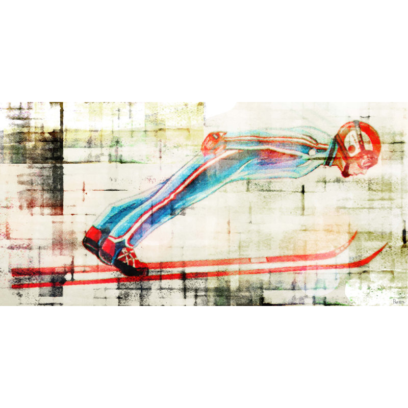 Landing 1 Piece Wrapped Canvas Painting, 76 cm H x 152 cm W