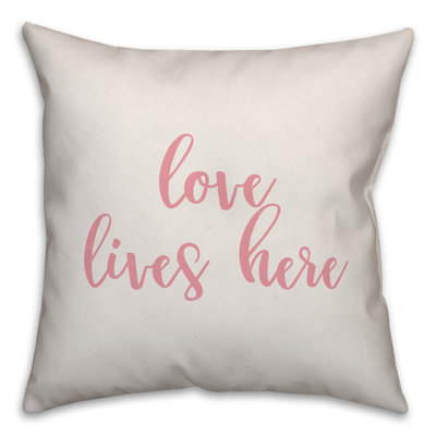  Coussin Love Lives Here