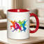 Unisex a Victor Dance Logo Ceramic Coffee Mug Coffee Cup Tea Mug Halloween Gift Leisure Time can hold Tea Milk.