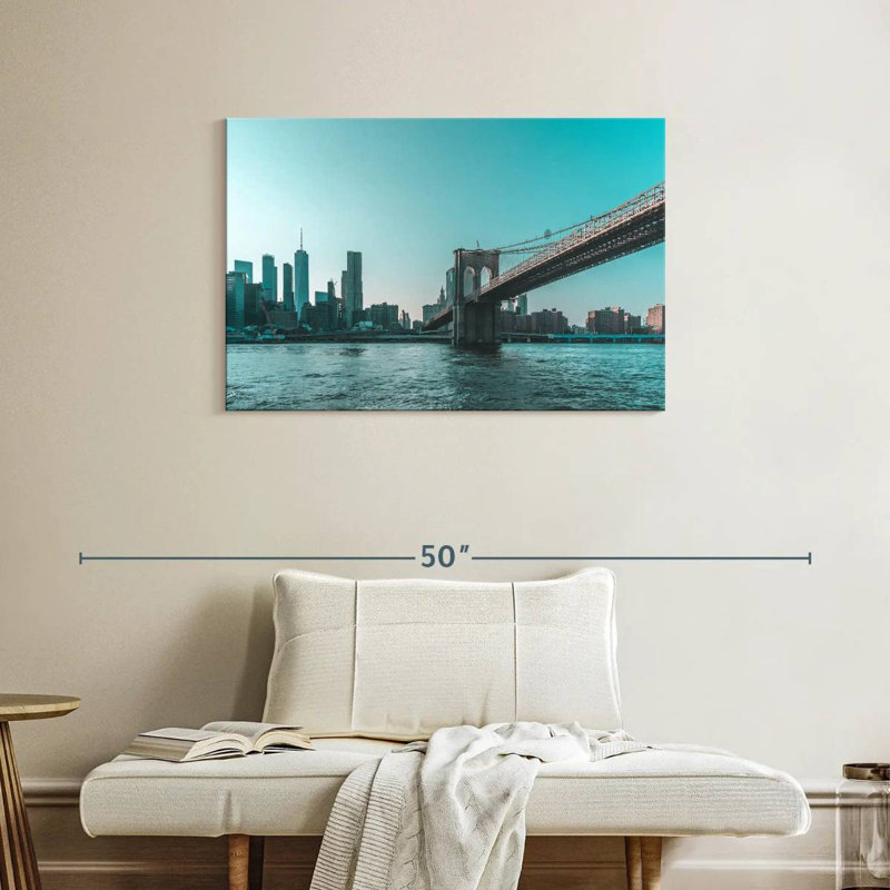 Lilie Brooklyn Bridge, lever du jour