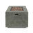 SQUARE IRON FIRE PIT-50 000 BTU