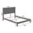 Odalys Solid Wood Foundation Bed with Built-in Charging Station-27467608