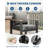 4-Piece Aluminum Patio Sectional with Thick Cushions & Coffee Table – Outdoor Conversation Set for Porch, Balcony, Deck, or Yard-1406384617