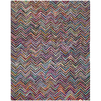Anaheim Hand Tufted Performance Chevron Rug