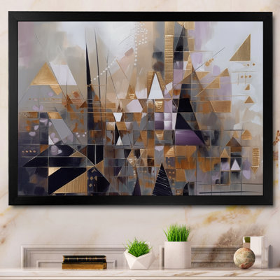 «Soft Color Composition II», impressions murales géométriques modernes