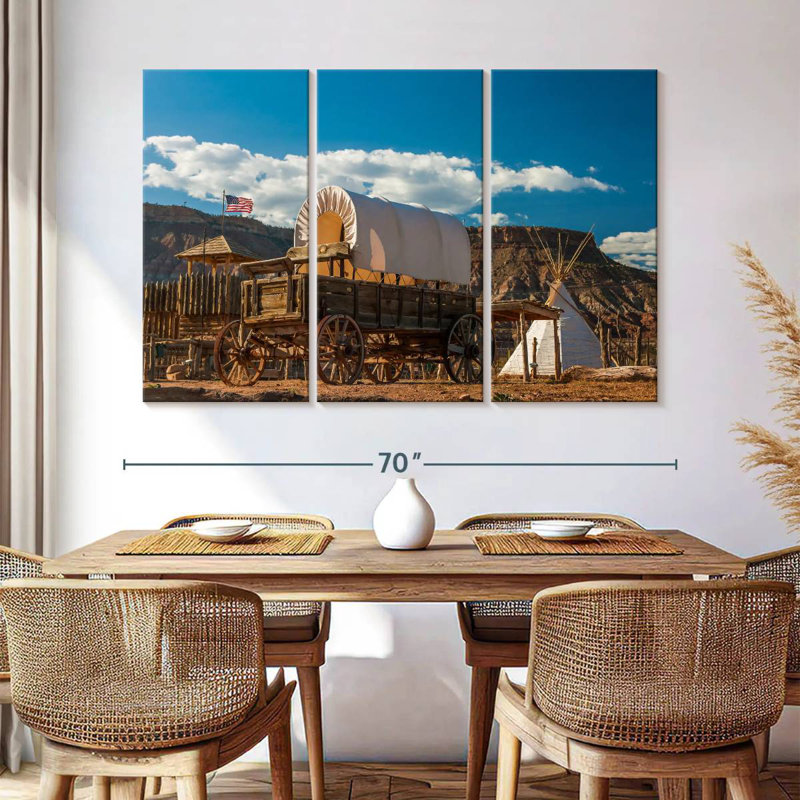 Lelar Prairie Schooner, 42" H x 65" W