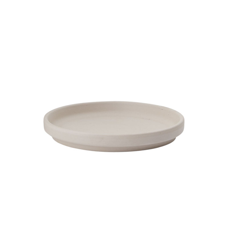 Herget Stone Saucer Plant Stand, 0.75" H x 5.75" W x 5.75" D