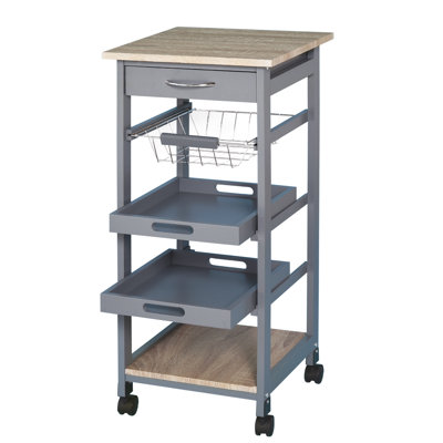 Rafelo Mobile Kitchen Cart by Winston Porter