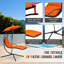 Venedocia 1 Person Hanging Chaise Lounger with Stand-1381339743