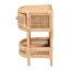 Table de chevet 1 tiroir en brun Brieann
