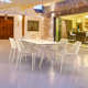 Farrah Synthetic Laminate Outdoor Dining Table