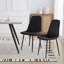 4 - Person Dining Set 120Cm Marble Pattern Table with Armless Chairs-566114832