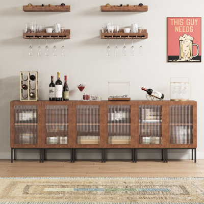 Armoire à vin avec 6 portes