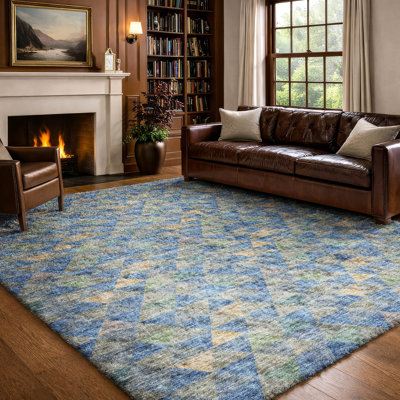 Tapis à poil long de qualité supérieure lavable à la machine ADS612