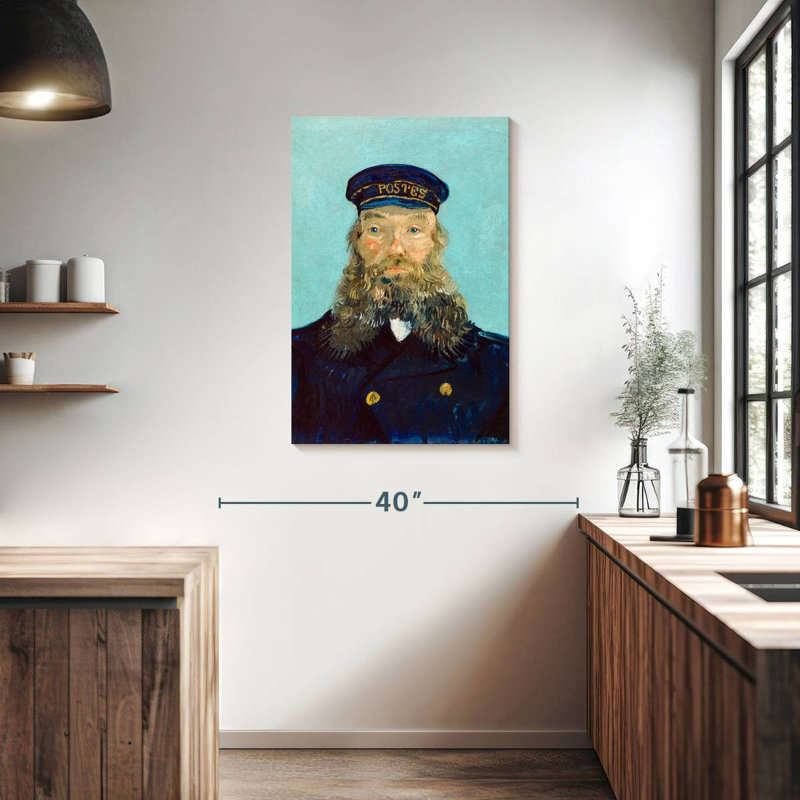 Portrait du facteur Roulin, H 36 po x l 24 po