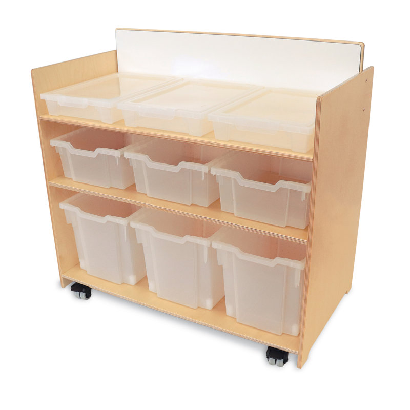 6 Compartment Manufactured Wood Cubby