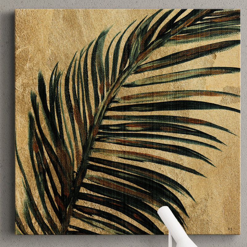 «Lush Palm I», reproduction sur toile tendue, H 40 po x l 40 po x P 1 po