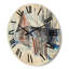 Vieille horloge murale en bois-63903035