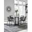 Chaise d'appoint rembourrée Ashtin-1046484395