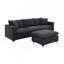 Canapé modulaire moderne 101 "x 66" avec coussins décoratifs-702220567