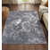 Ellenburg Abstract Dark Gray Area Rug