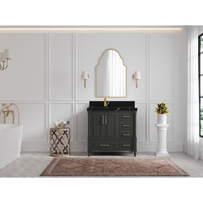 Aberdeen 36'' Single Bathroom Vanity with Top